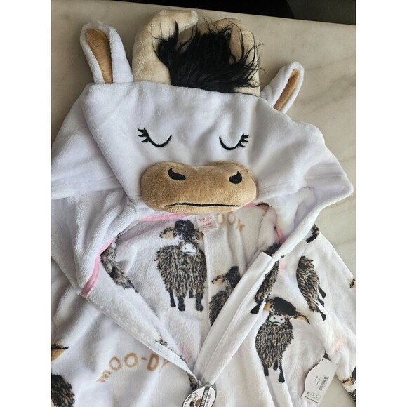 New Holiday Time Women's Cowgirl Sleepwear with Hood and Bell, NWT - Picture 5 of 15